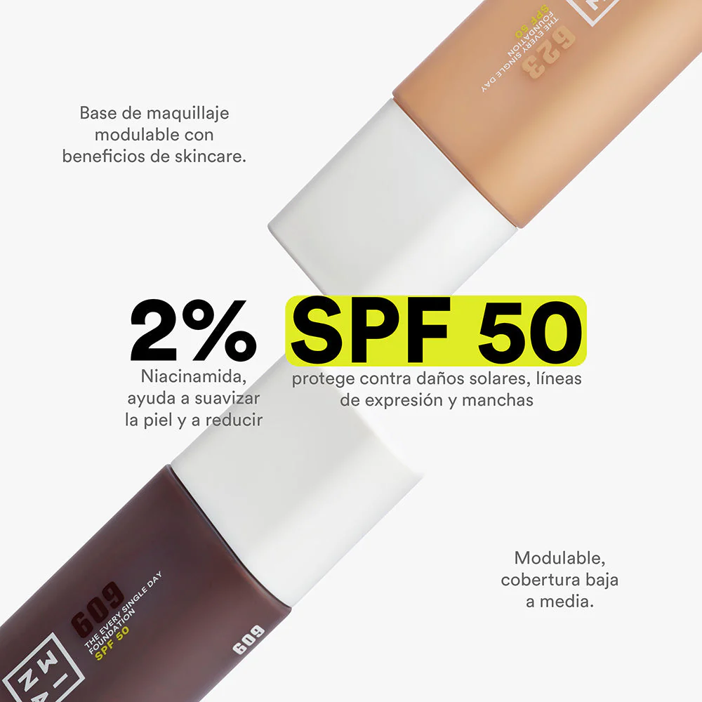 the every single day foundation spf 50 623 - Image 3